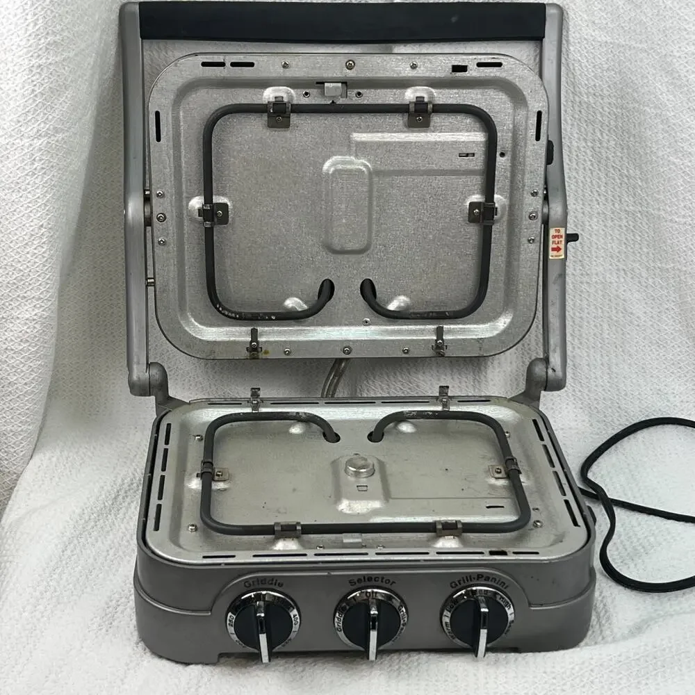 Cuisinart Griddler GR-4 5-in-1 Contact Grill Panini Press Indoor Grill Tested